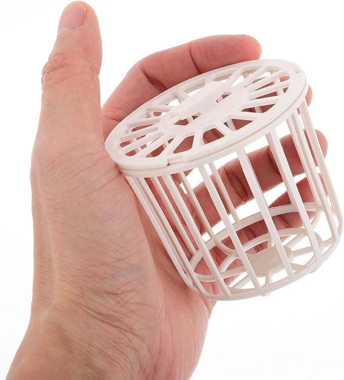 UKCOCO 4Pcs Durable Plastic Bird Nest Box for Finch and Canary Breeding Complete Nesting Material for Bird Cage Accessories for Parrots and Birds