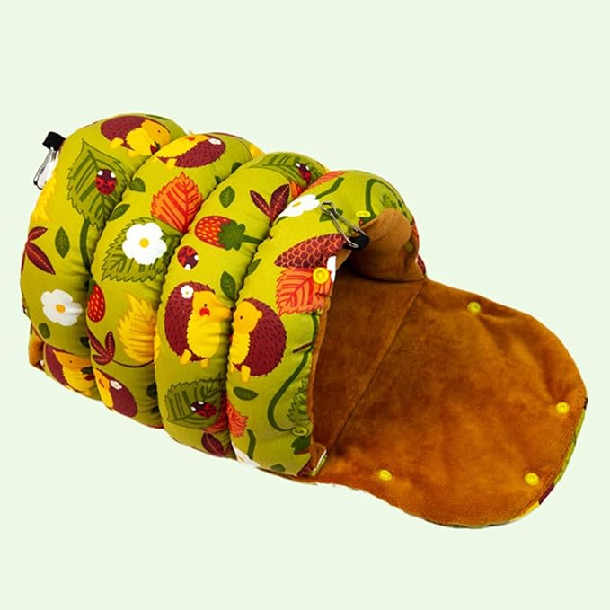Fashion Pet Bird Parrot Cages Warm Hammock Tent Bed Hanging Cave for Sleeping Small Bird Cage Accessories Bird House