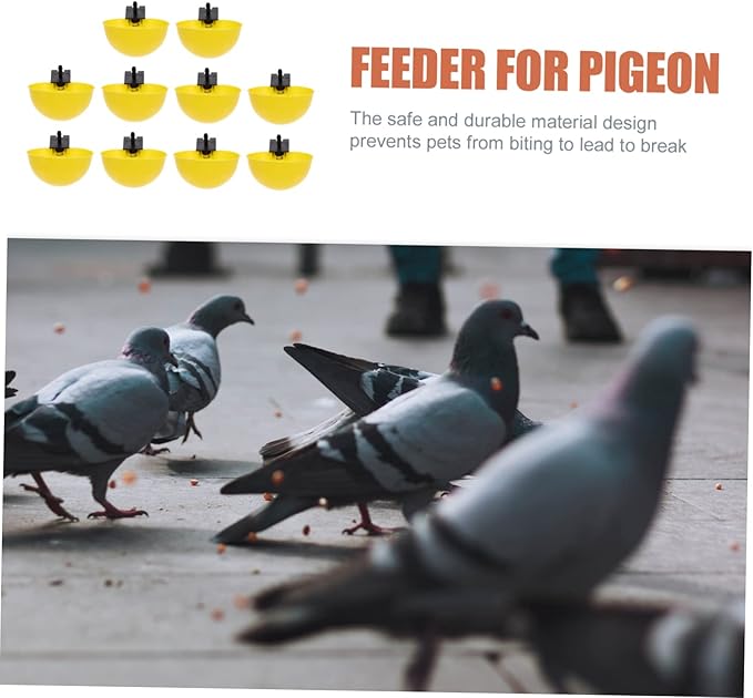 VICASKY 10Pcs Automatic Bird Water Feeder Leak Small Water Cups for Quail and Chickens Convenient Design for Easy Cleaning and Use