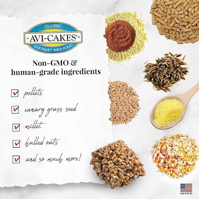 Avi - cakes For Keet Tiel & Lovebirds 8oz