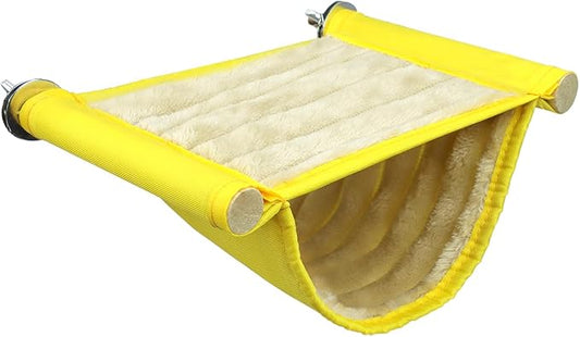 Winter Warm Bird Nest Bed, Parrot Hanging Nest, Cage Hammock, Snuggle Hut for Parakeet Budgies Cockatiels Lovebird Cockatoo Finch Hamster Chinchilla