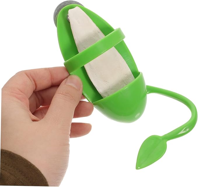 BESPORTBLE 1set Cage Bird Feeder Cuttlebone Stand Bird Cage Accessories for Parrots Snails and Pets Safe Non- Design for Easy Feeding and Entertainment