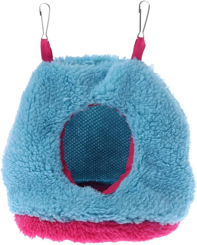Parrot Nest Hammock Happy Snuggle Hanging Tent Winter Warm House Small Animal Hideaway for Hamsters Budgies Conures Bird Nests for Cages