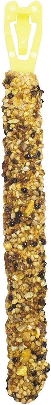 Vitakraft 3 Pack of Harvest Apple Crunch Sticks for Parakeets, 2 Sticks Each