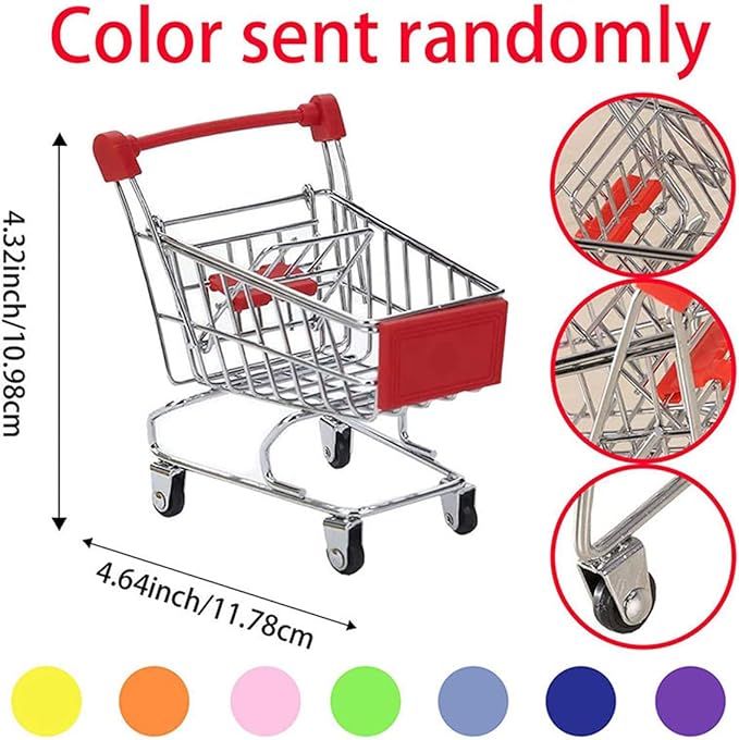 4Pcs Bird Training Intelligence Toys Set Included Training Basketball, Colorful Stacking Rings, Mini Skateboard and Shopping Cart Toy, Sepak Takraw for Parrots Budgies Cockatiel Parakeet #6