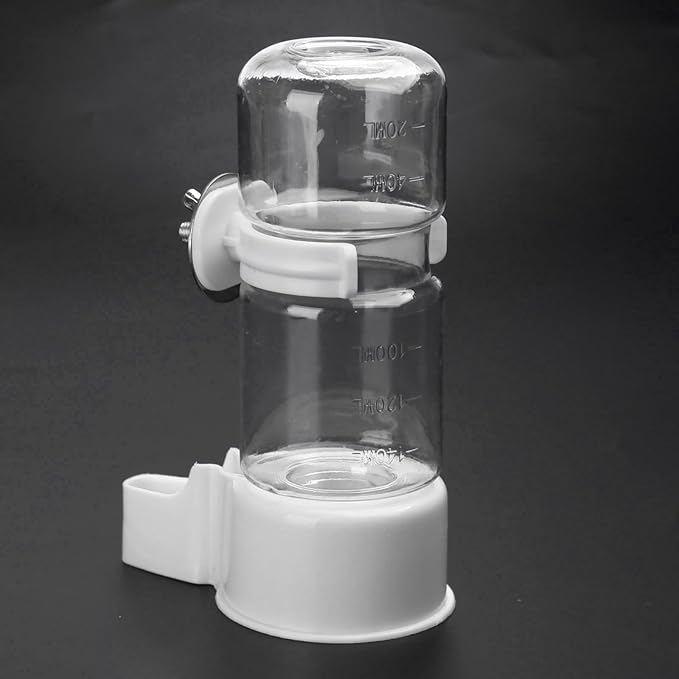 Yuly Bird Water Feeders Automatic Parrot Automatic Feeder Drinker Water Dispenser Water Dispenser Cage Accessories Convenient Bird Water Supply