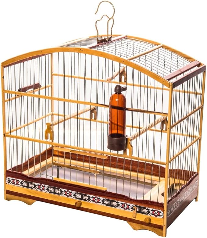 Small Wooden Birdcage Kit #3 Bottom Feeder