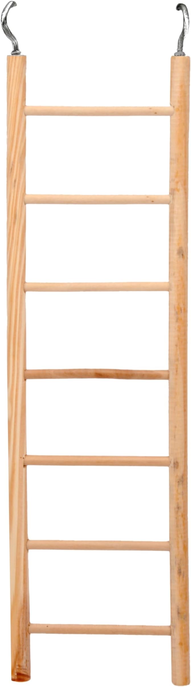 Penn-Plax 7-Step Wooden Bird Ladder | Provide Exercise and entertainmet for Your Bird | Looks Great | Durable and Safe