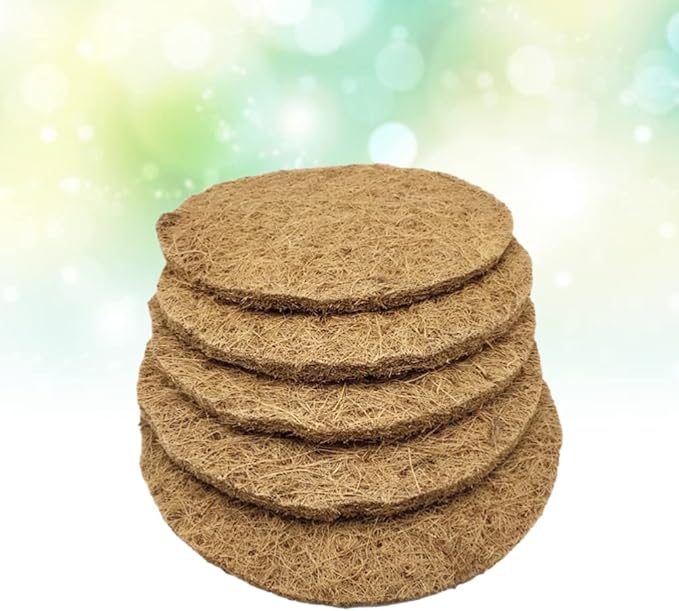 POPETPOP Nest Pads for Pigeons 15 Pack Coconut Palm Mat Bird Nesting Pad Pigeon Supplies