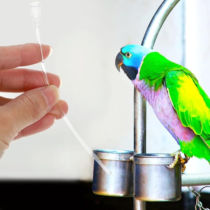 iplusmile Bird Feeding Tube, Parrot Feeding Hose Syringe, 5pcs
