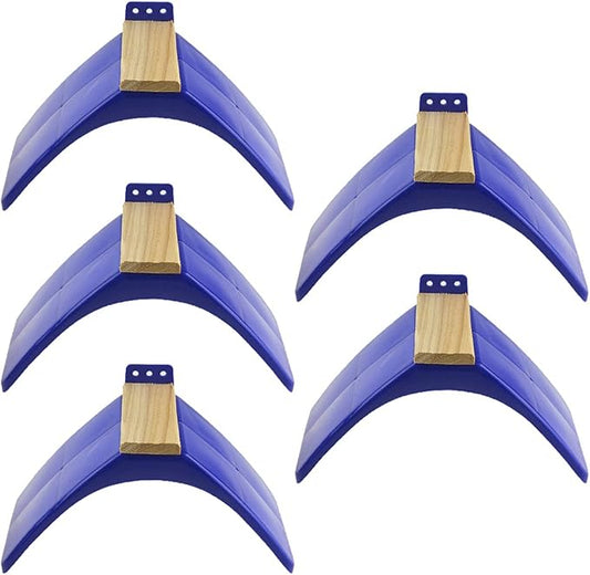 5Pcs Pigeon Perch Bird Stand Bird Rest Roost for Outside Plastic Heat Resistance Dove Rest Stand Holder Supplies