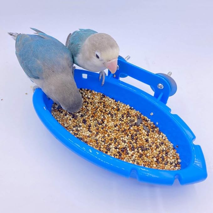 Upgraded Hanging Bird Bath Bird Bathtub Cube Bath Shower Box Bowl Hanging Cage Tool for Little Bird