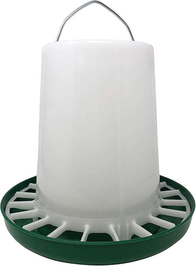 Harris Farms Plastic Hanging Poultry Feeder, 25 Pound, Model:1000294