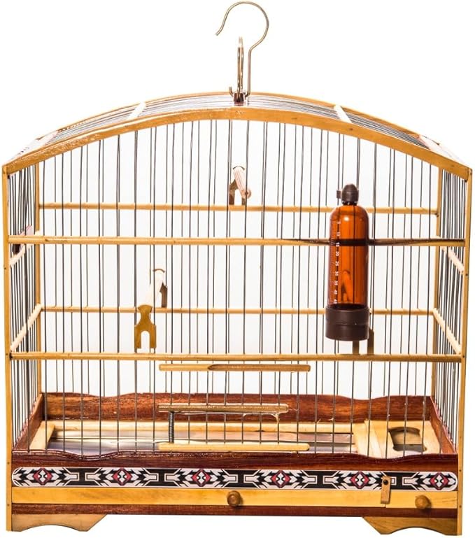 Small Wooden Birdcage Kit #3 Bottom Feeder