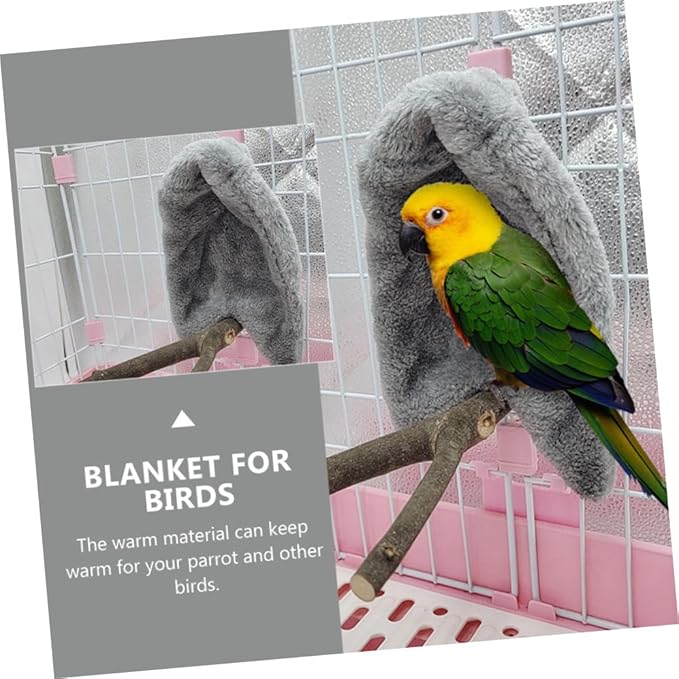 balacoo 4pcs Blanket Warm Bird Nest Soft for Parakeets Lightweight Bird House Accessory for Comfortable Living Space Easy to Clean and Store