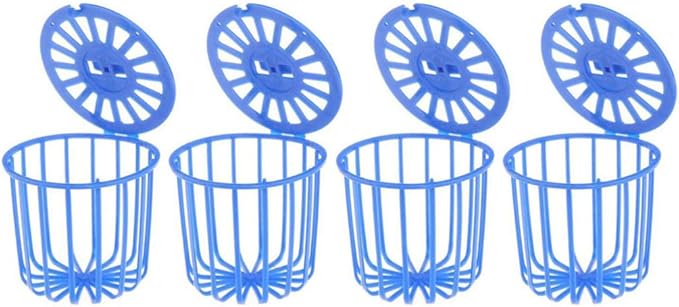 POPETPOP 2Pack Bird Parrot Feeder Cage Fruit Vegetable Holder Cage Hanging Basket Container Foraging Toys Bird Food Holder Accessories