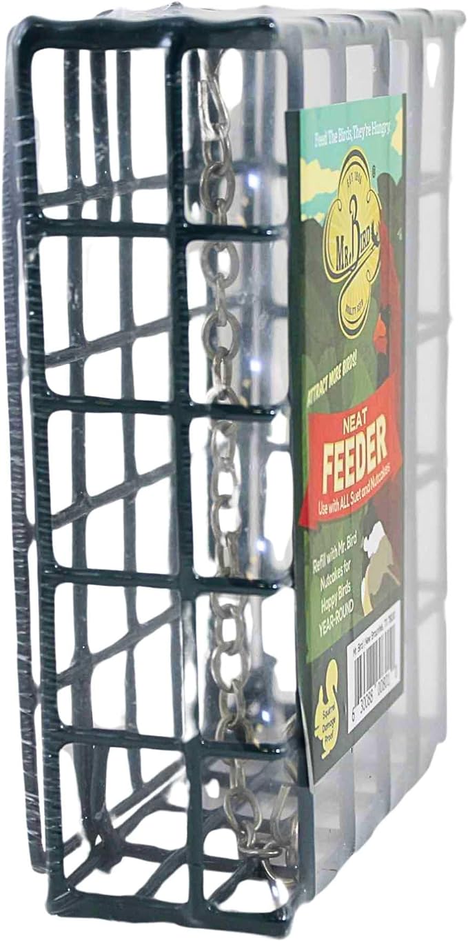 Mr. Bird Suet & Small Wild Bird Seed Cake NeatFeeder
