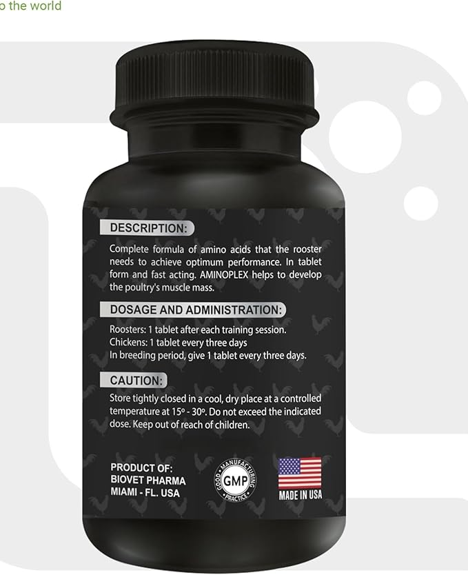 Aminoacid Booster for Roosters Aminoplex100 tab, Vitamina para Gallos