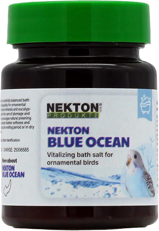 Nekton Blue Ocean Bird Bath Salts for Pet Birds 60g (2.12oz)