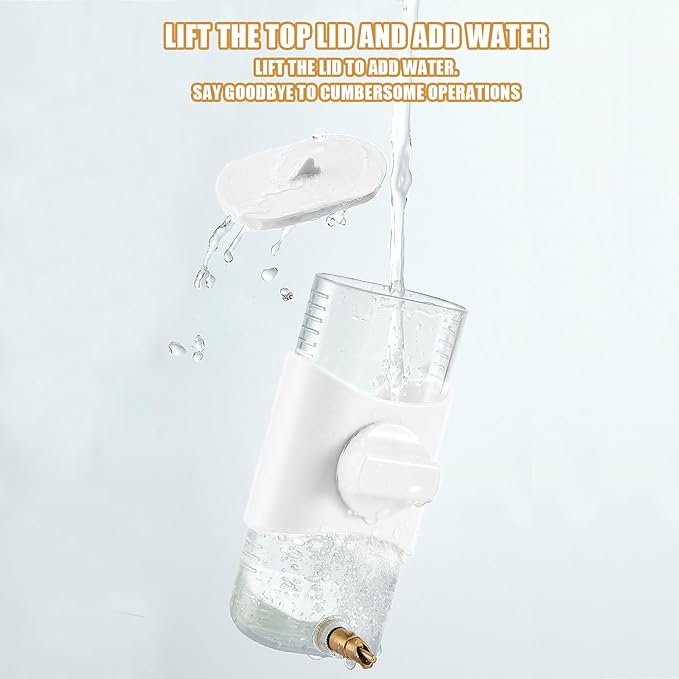 Automatic Bird Water Dispenser, 1 pc 280ML Parrot Water Feeder, No Mess Parrot Feeder Cage Accessories Bird Drinker Bowl Fountain for Parrot Budgie Lovebirds Cockatiel Parakeet