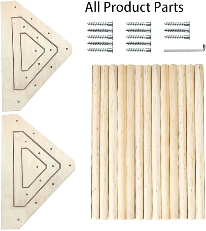 3 Pack Chick Perch Chick Toys Chick Wooden Roosting Bar Chick Jungle Gym Perch Stand for Chicken Brooder, Coop Baby Chicks