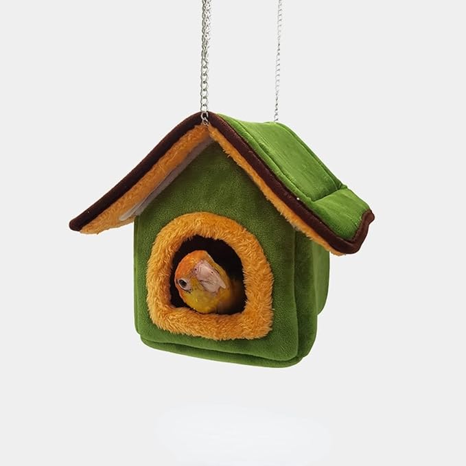 Winter Warm Bird Nest House Bed Hammock Toy for Pet Pet Parrot Parakeet Cockatiel Conure Lovebird