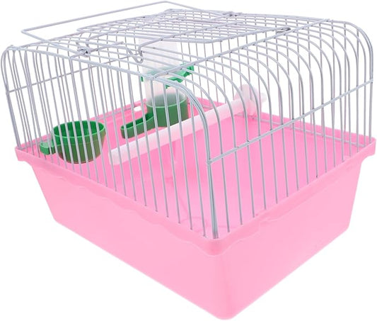 BESPORTBLE Portable Bird Carrier Cage Lightweight Travel Birdcage with Food Box Water Dispenser Spacious Design for Parakeets Birds for Pet Owners The Go