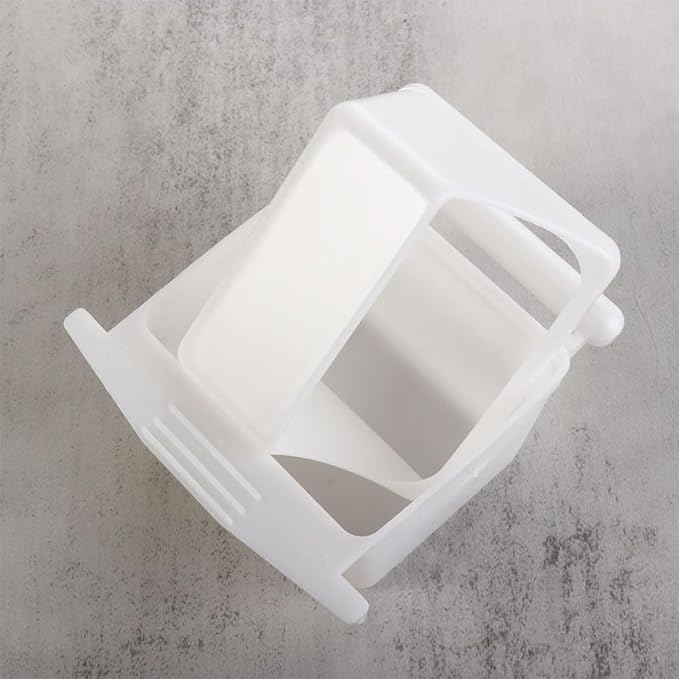 2Pcs Small Bird Slot Feeder No Mess Parakeet Cage Hanging Feeder Plastic Food & Water Dispenser Bowl