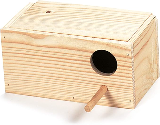 Arquivet Nest Birds Wooden Parakeets – 20 x 11 x 10 cm