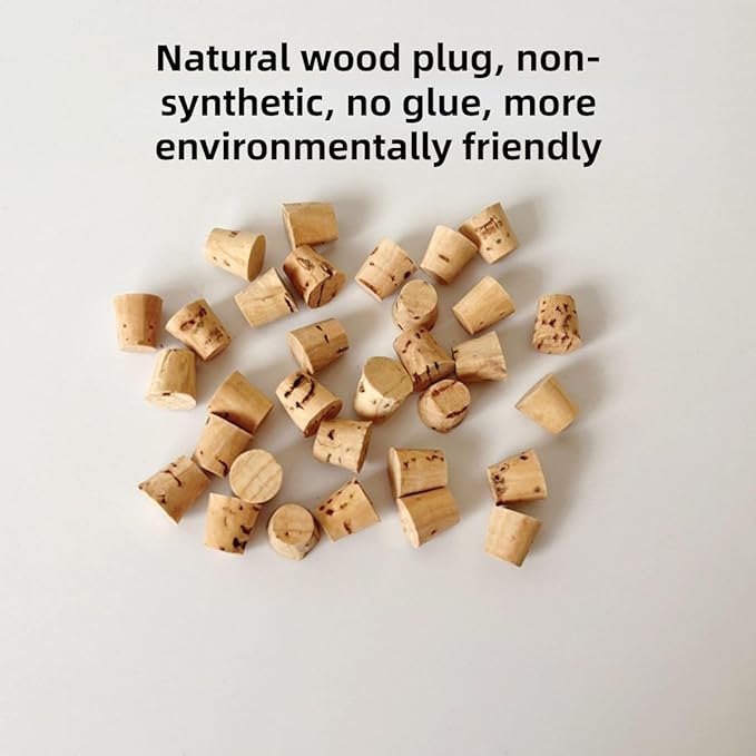 Parrot Chewing Toy with Wooden Corks and Paper Tubs Hanging Chewing Toy Wear-Resistant Wooden Parrot Toys Bird Toy Interesting Bird Cage Accessories