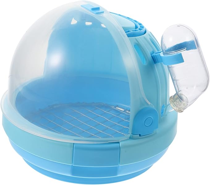balacoo 1set Portable Pet Bird Carrier Handheld Parrot Travel Cage Detachable Base for Easy Cleaning Vented Design for Air Circulation for Outdoor Use and Travel Your Feathered Friend