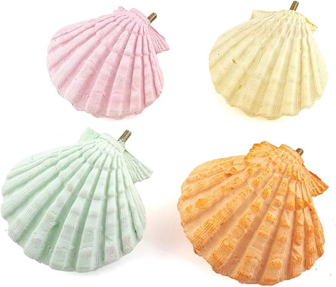 Parrot Perch Stand - 2PCs Shell Shape Squirrel Hamster Teeth Mouth Molar Grinding Stone Parrot Beak Stone Stand Platform