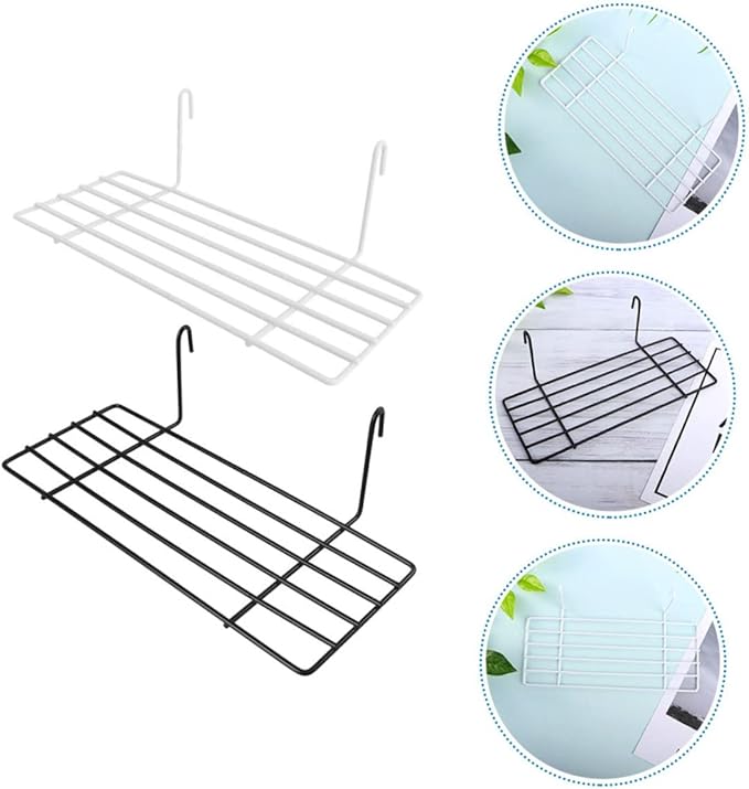 Mipcase 2pcs Decorative Bird Platform Stand for Parrots Parakeets Wall Perches for Birdcage Rest Area for Birds