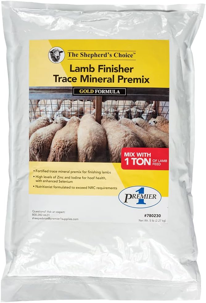 Premier 1 Shepherd’s Choice® Lamb Finisher Trace Mineral Premix - 5 lb Bag