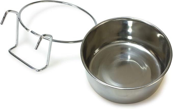 arquivet 8435117854949 – Parrot Feeder Stainless Steel 0.28 L