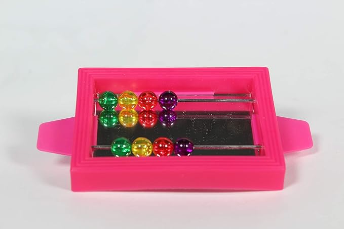 Penn-Plax Bird Life - Mirror with Beads Toy | Easy to Attach to Any Bird Cage | Keep Your Birds Entertained and Stimulated (BA507)