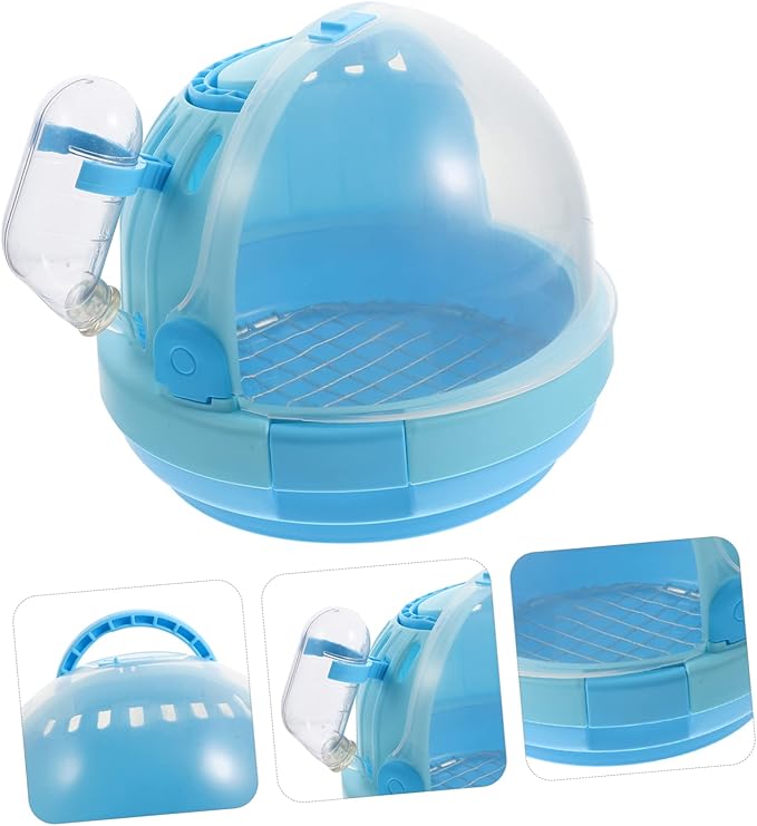 balacoo 1set Portable Pet Bird Carrier Handheld Parrot Travel Cage Detachable Base for Easy Cleaning Vented Design for Air Circulation for Outdoor Use and Travel Your Feathered Friend