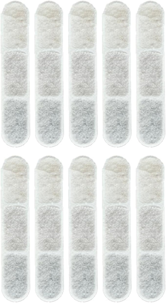 10PCS USB Water Circulation Bird Baths for Cage Filter (10pcs Filter)