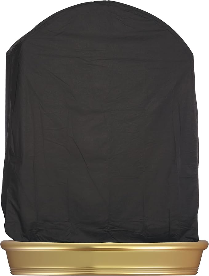 Penn-Plax Bird-Life Universal Fit Birdcage Cover – Machine Washable & Breathable Fabric – Black Color – Large Size