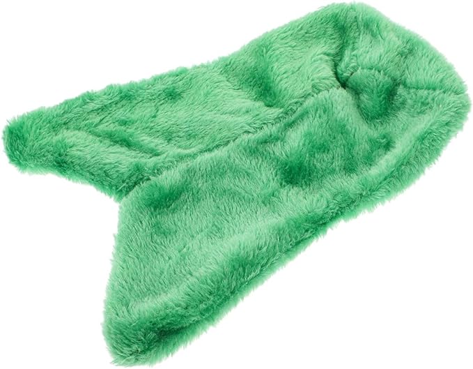 FOMIYES Bird Cozy Corner Fleece, Bird Blanket, Parrot Cage Snuggle Hut, Warm Bird Nest for Parakeets Cockatiels Lovebirds Green