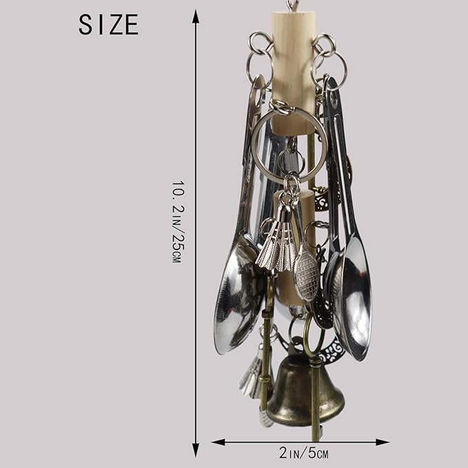 Bird Parrot Toys Hanging chew Toys for Macaws, African Grey Parrots, Cockatoos, Amazon Parrots, Poodle Parrots, Sun Parrots and Lovebirds.