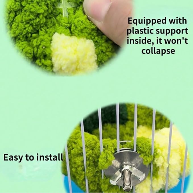 Bird Nest for All Seasons, Bird Cage Nest for Parrot, Parakeets, Lovebirds, Cockatiels, Budgies, Conures, Quaker, Small and Medium Birds (Small,Pink)