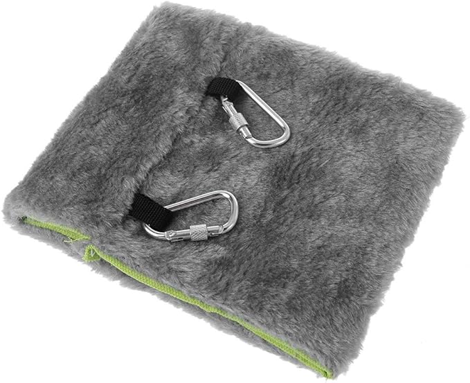 Thicken Heart Print Parrot Nest Plush Warm Hammock Tent Small Pet Winter Bed for Cockatiels Parakeets Winter