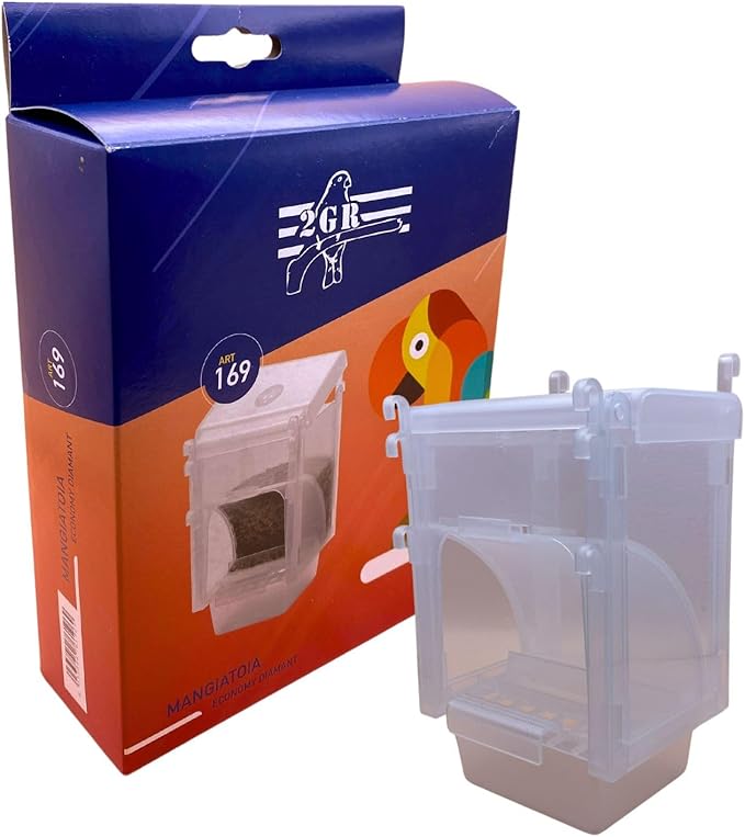 Bird feeders, Automatic Feeder, Canary Bird Feeder, Feeder for Finches, Canary Food, Feeder for Birds in a cage, Food Dispenser, cage, Accessories for Parakeets, Seed Feeder, Accessories for Cages