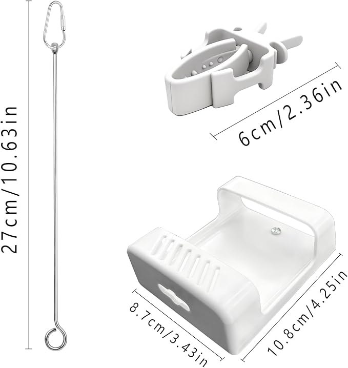 5-Pack Bird Cage Food and Fruit Skewer Set, Parrot Fruit Clip Feeder, Stainless Steel Bird Food Holder, Foraging Toys for Budgies, Cockatiels, and Finch Species