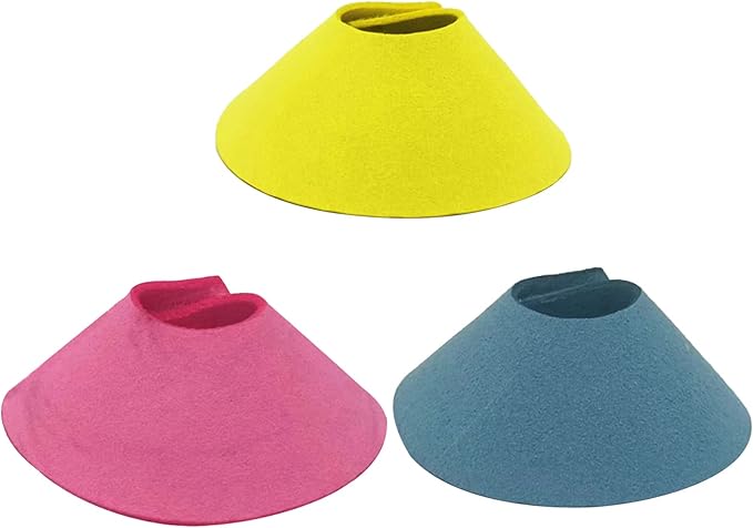 Parrot Collar for Plucking Anti-Bite Collar Bird Wound-Healing Recovery Collar for Lovebirds Budgies Cockatiel