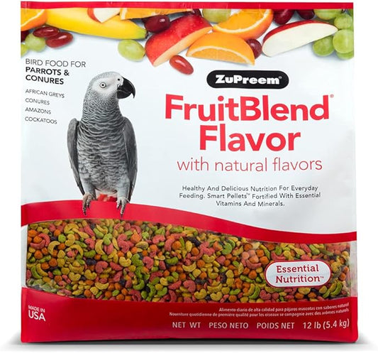 Zupreem Fruitblend Flavor With Natural Flavors 12 Lb