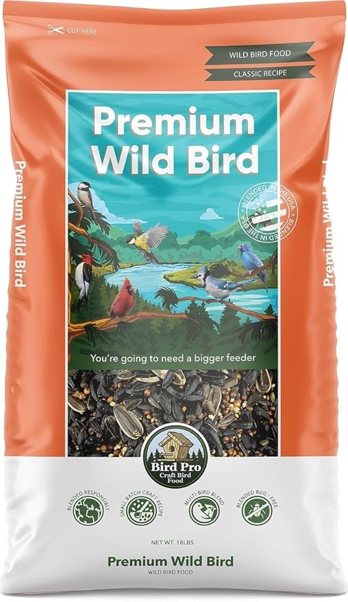 Bird Pro Classic Bird Seed (18 Pounds, Premium)