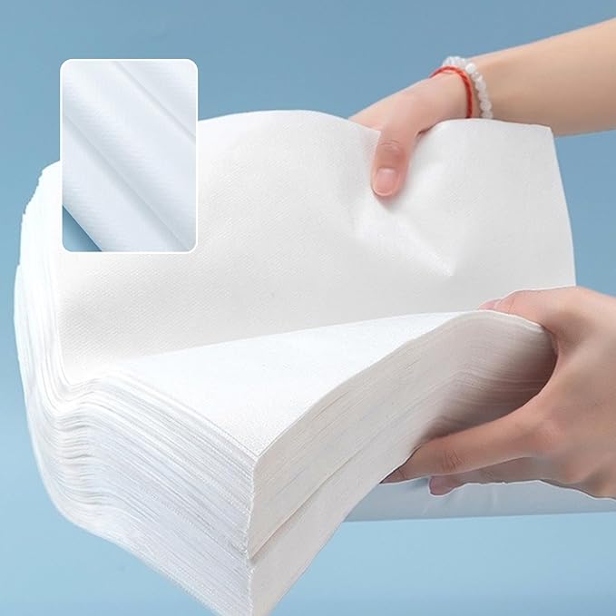100Pcs Bird Cage Liner, Non-Woven Fabric Cage Liner 6x8.6 Rectangle Cage Liners Precut Absorbent Cushion Pad Mat Bird Cage Accessories for Pet Bird Parrot