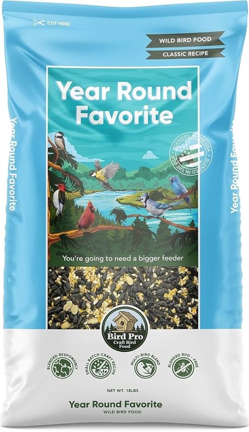 Bird Pro Classic Bird Seed (18 Pounds, Year Round Favorite)